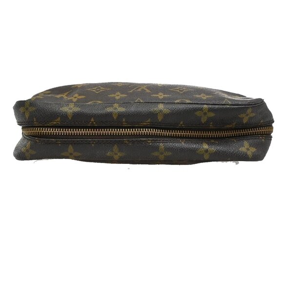 LOUIS VUITTON Trousse Toilette 23 Clutch Hand Bag Monogram Brown - Picture 6 of 16